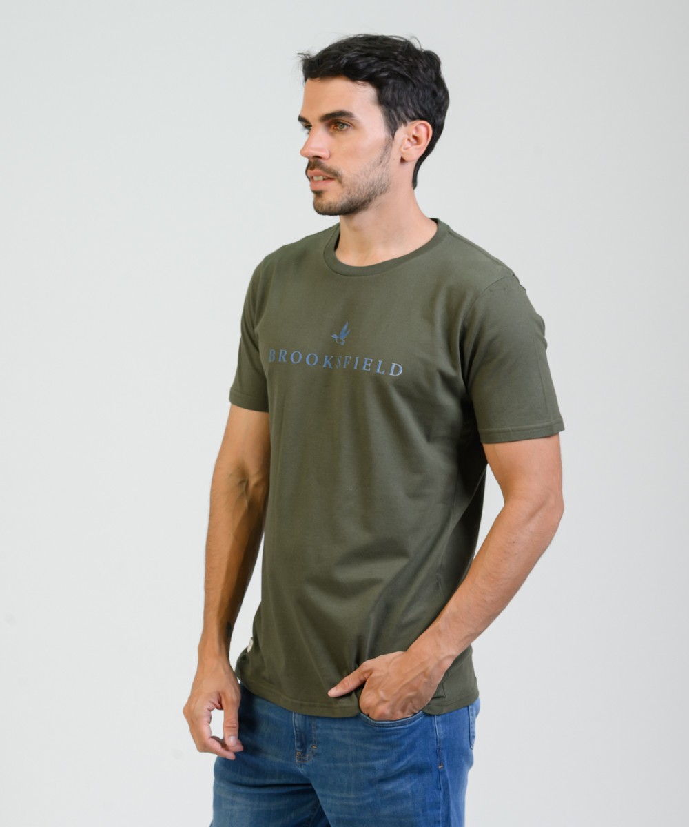 Remera Print Logo 3D