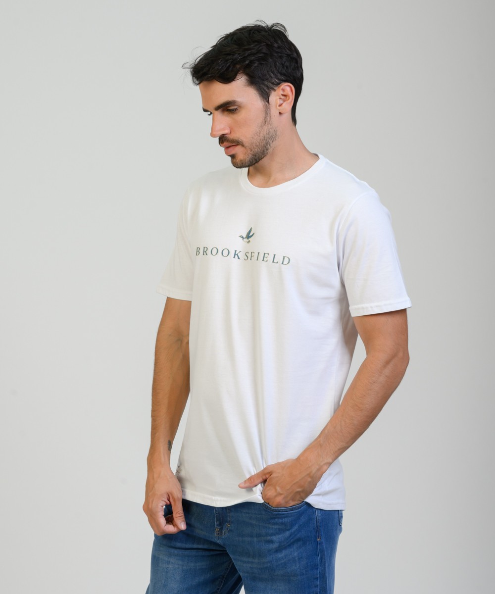 Remera Print Logo 3D