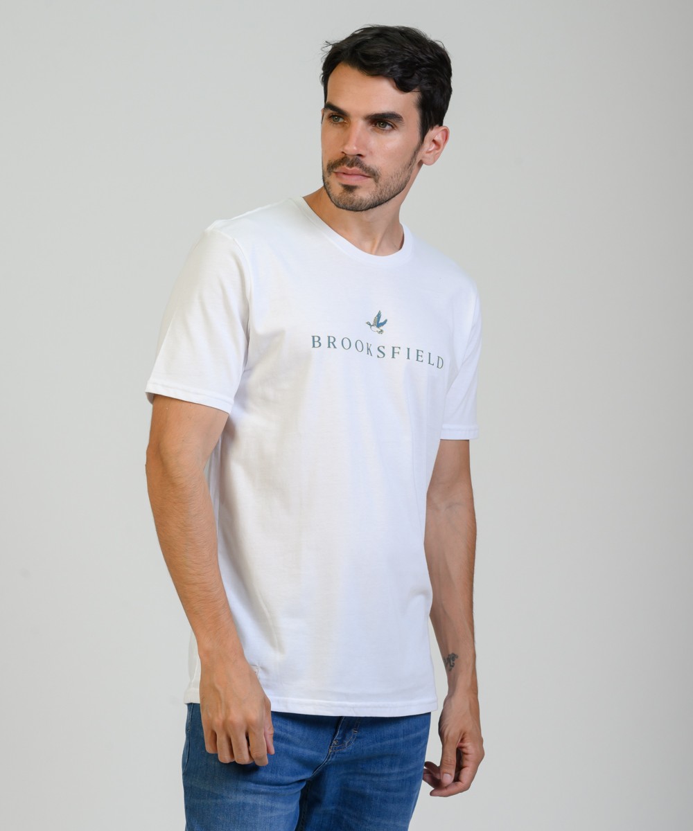 Remera Print Logo 3D