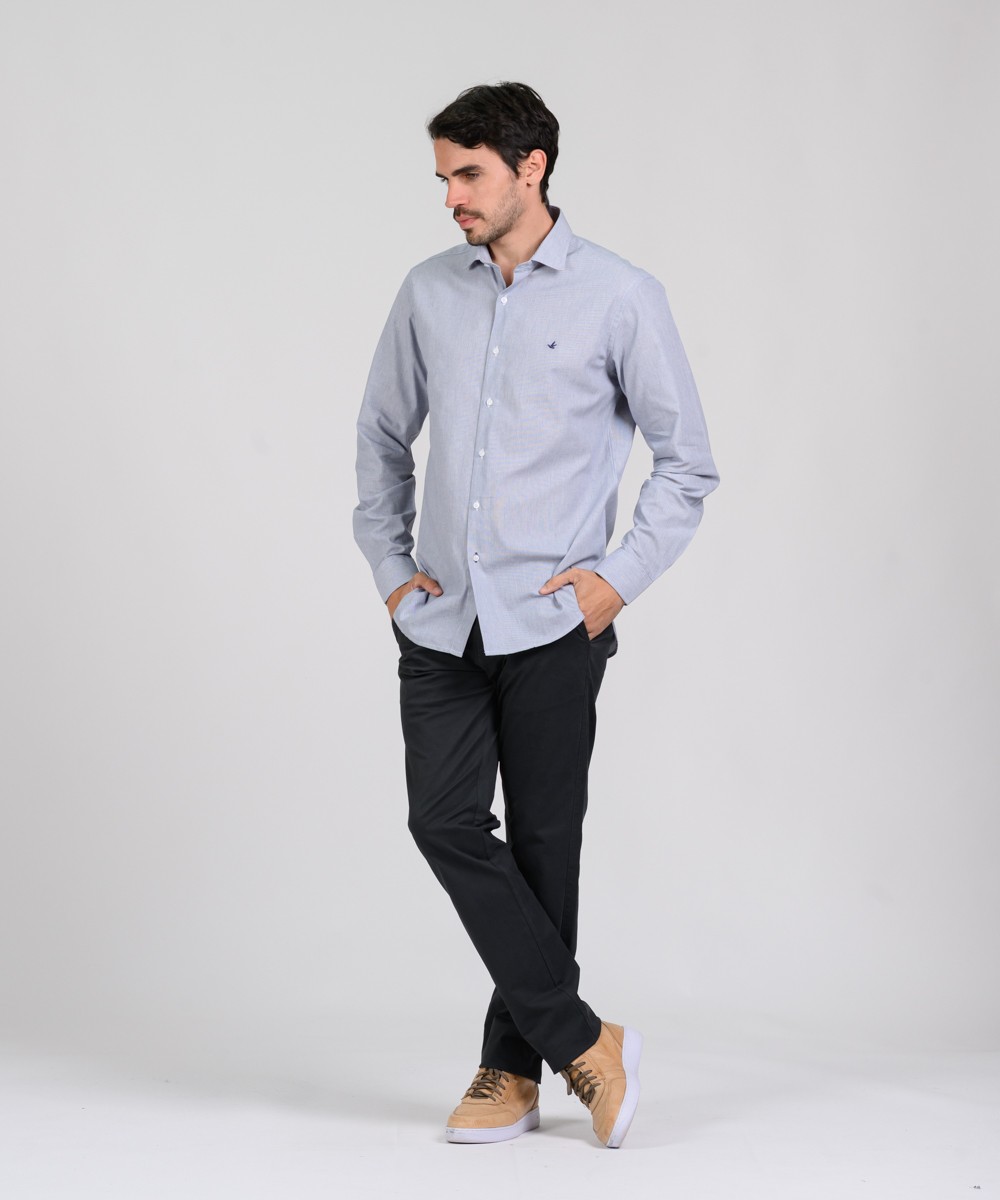 Camisa Milano Stripes Slim Fit