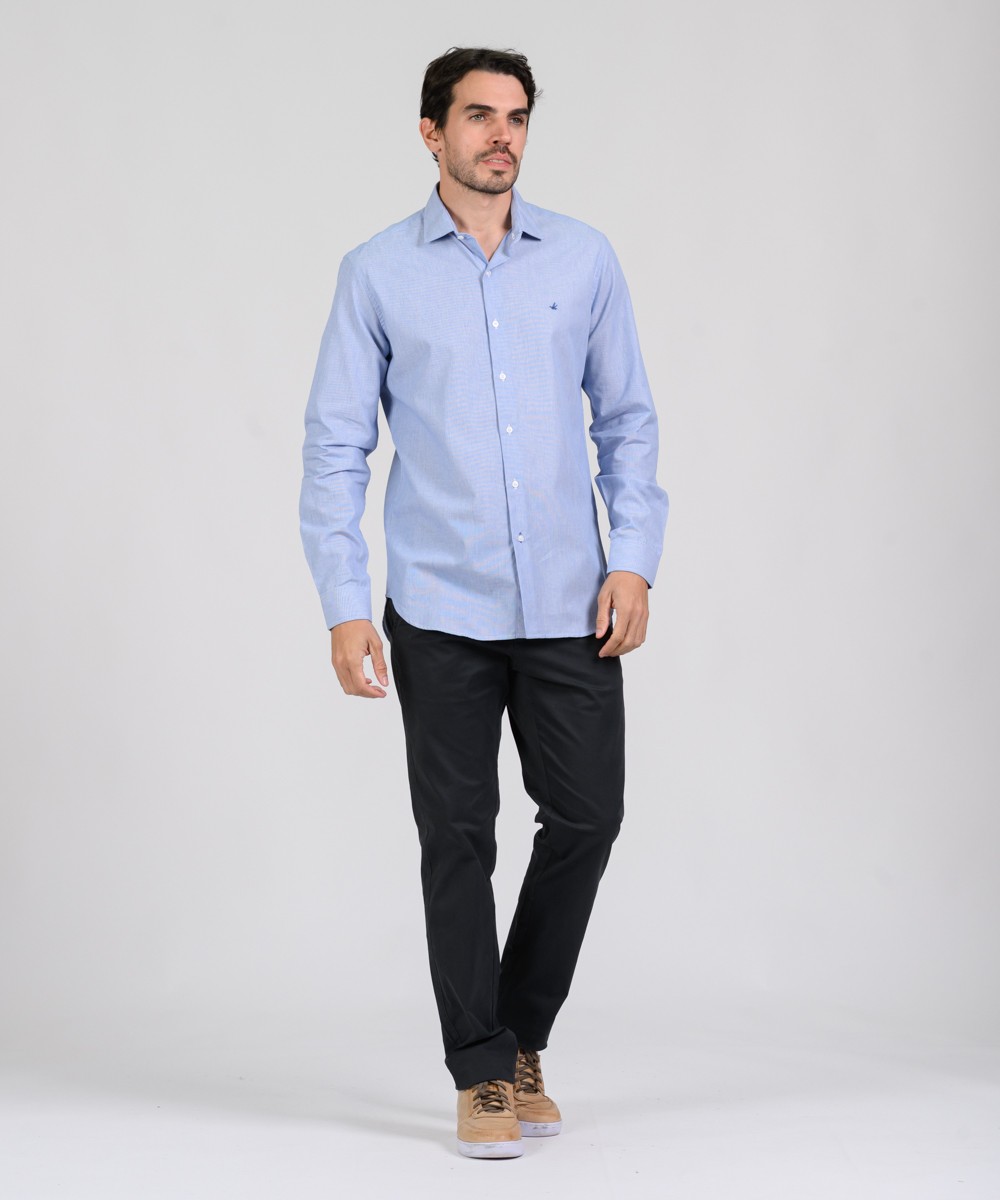 Camisa Milano Stripes Slim Fit