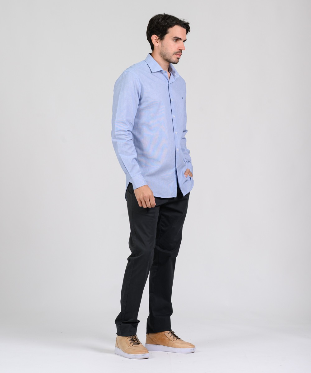 Camisa Milano Stripes Slim Fit