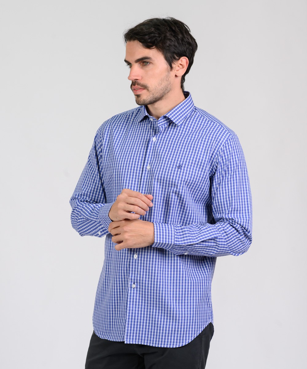 Camisa Milano Checks Slim Fit