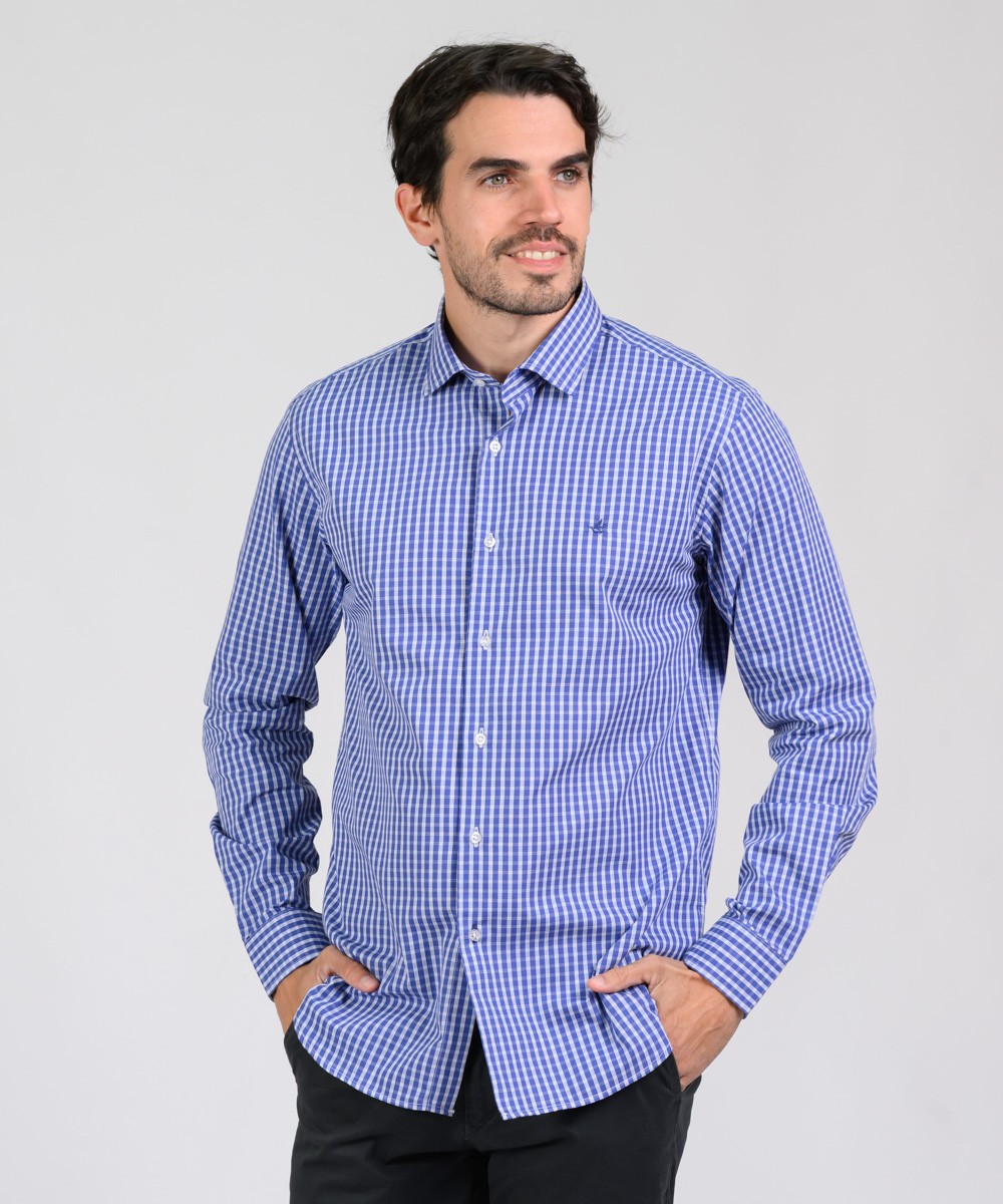Camisa Milano Checks Slim Fit
