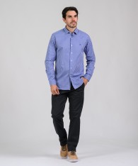 Camisa Milano Checks Slim Fit