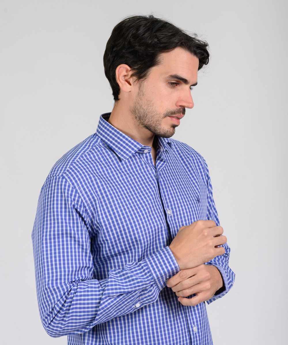 Camisa Milano Checks Slim Fit