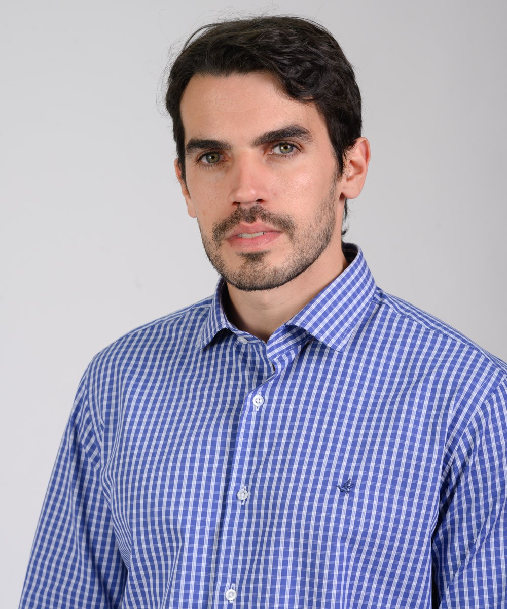 Camisa Milano Checks Slim Fit