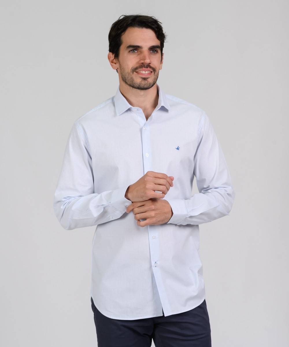 Camisa Milano Checks Slim Fit