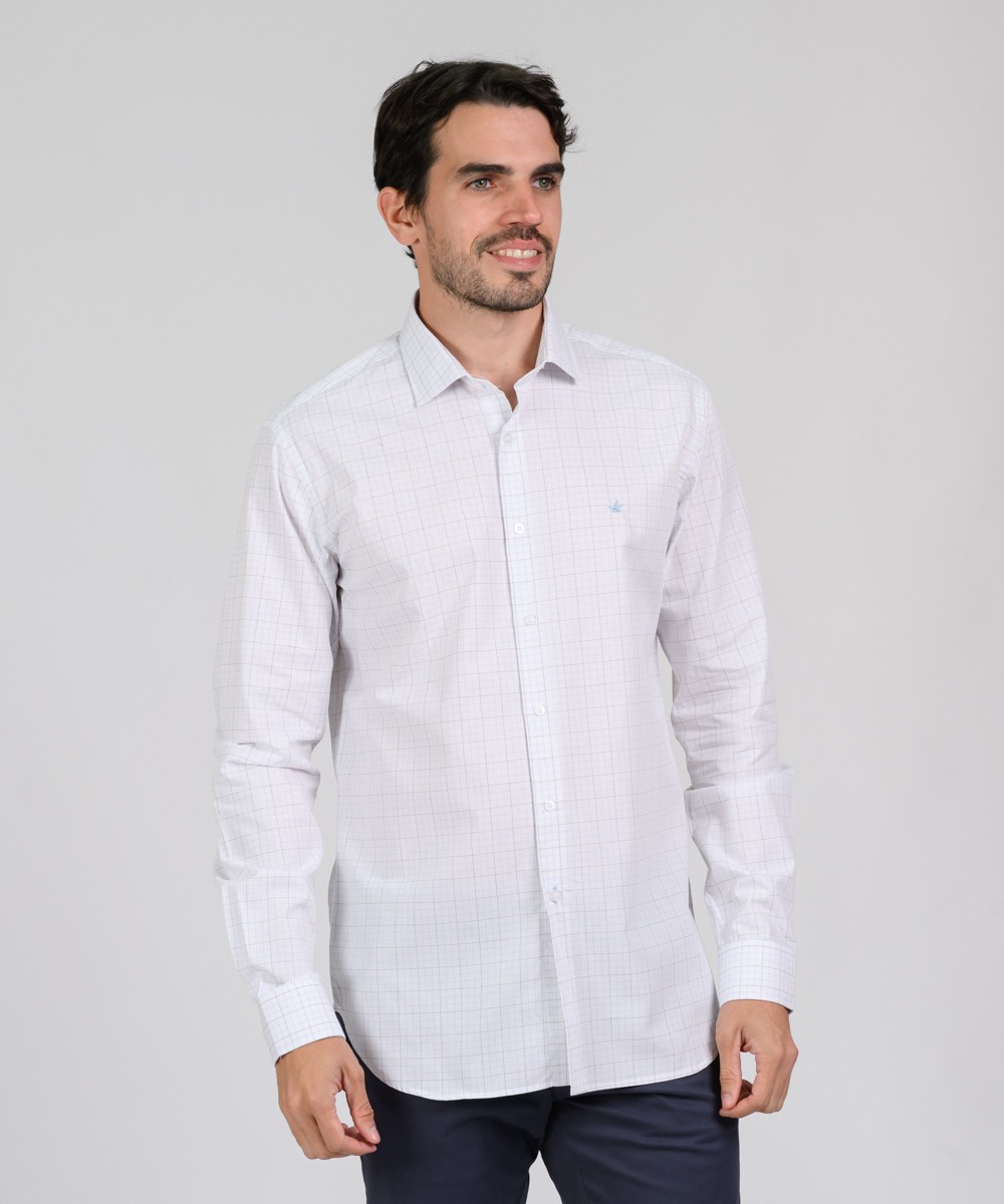 Camisa Milano Checks Slim Fit