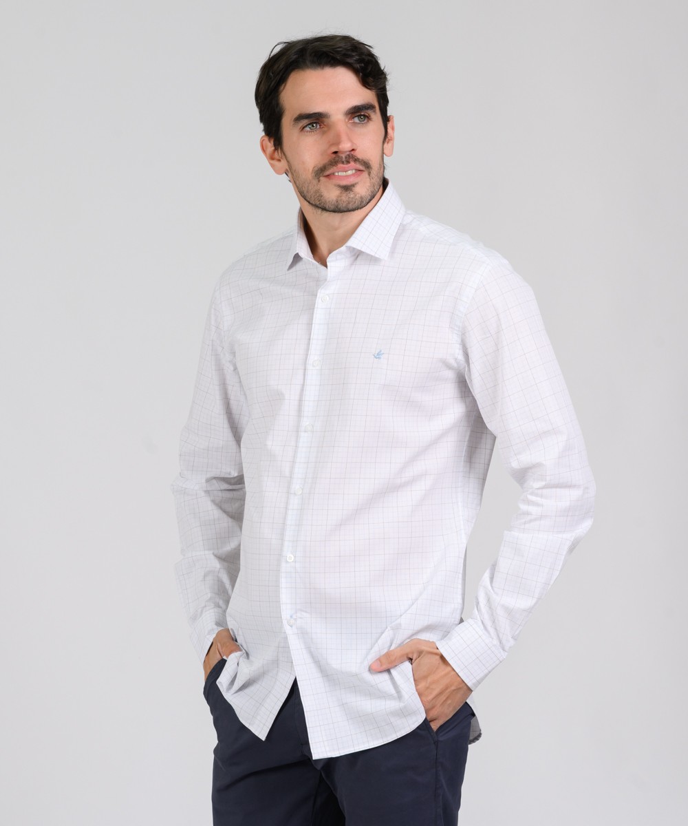 Camisa Milano Checks Slim Fit