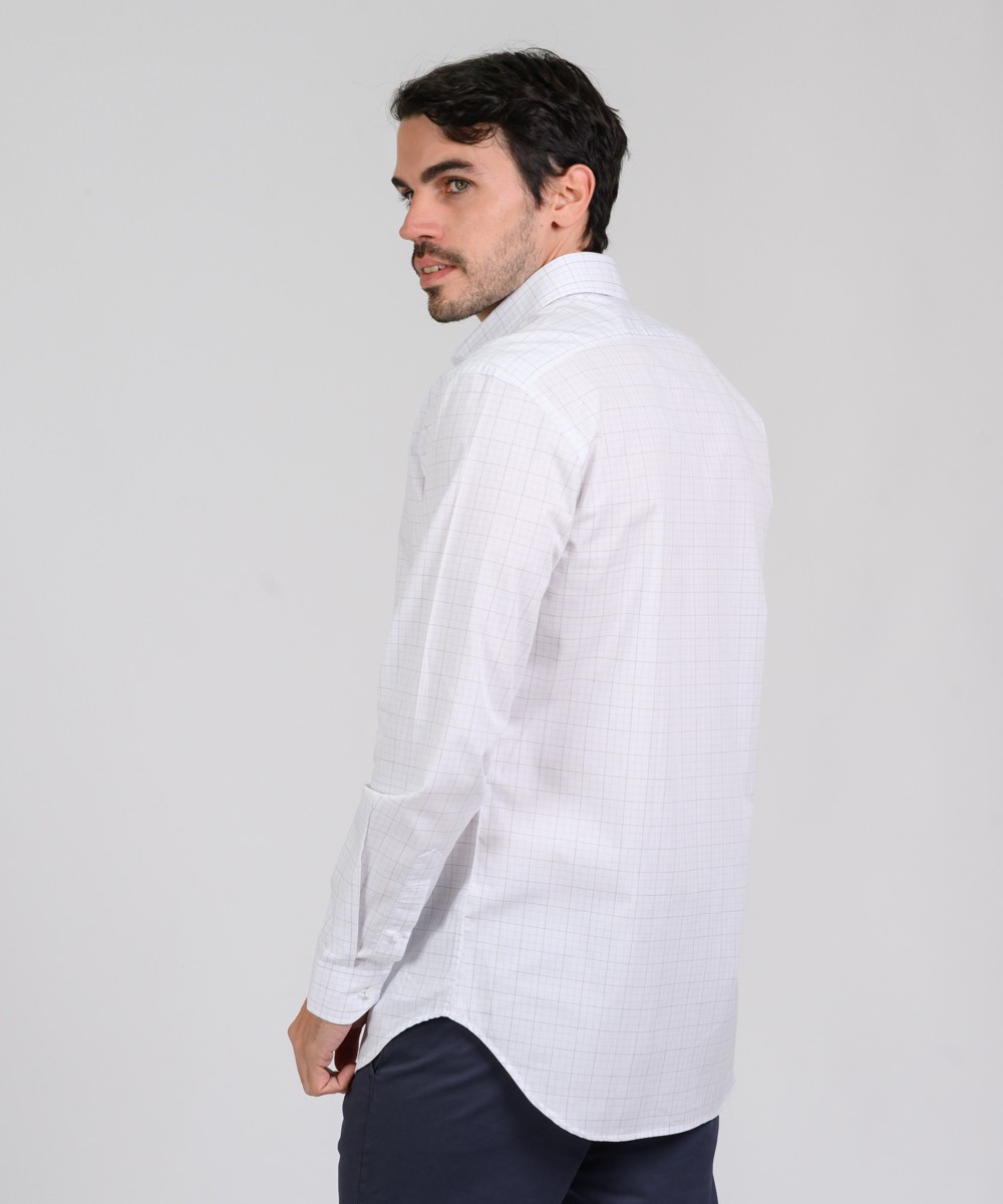 Camisa Milano Checks Slim Fit