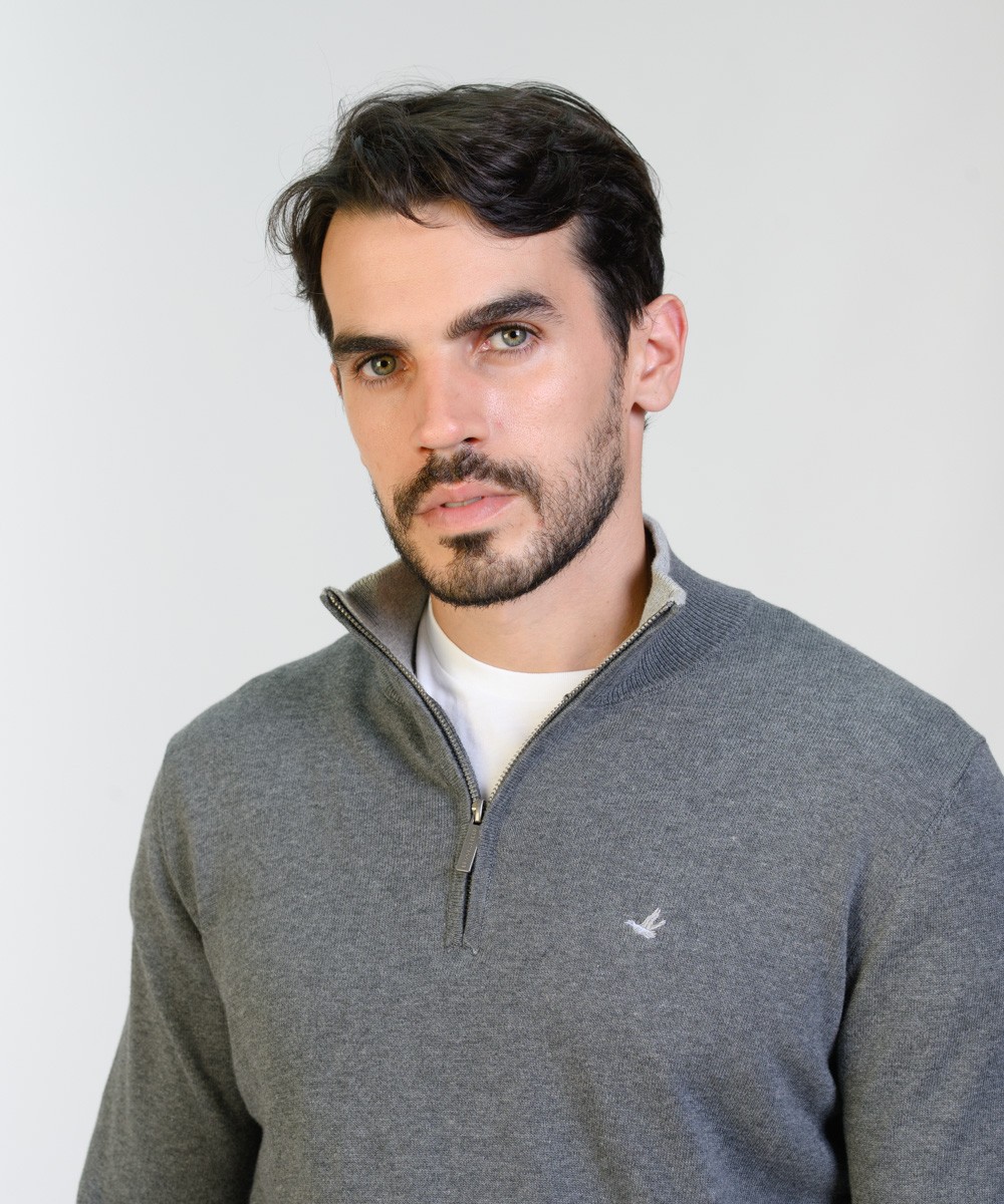 Sweater Half Zipper Milan