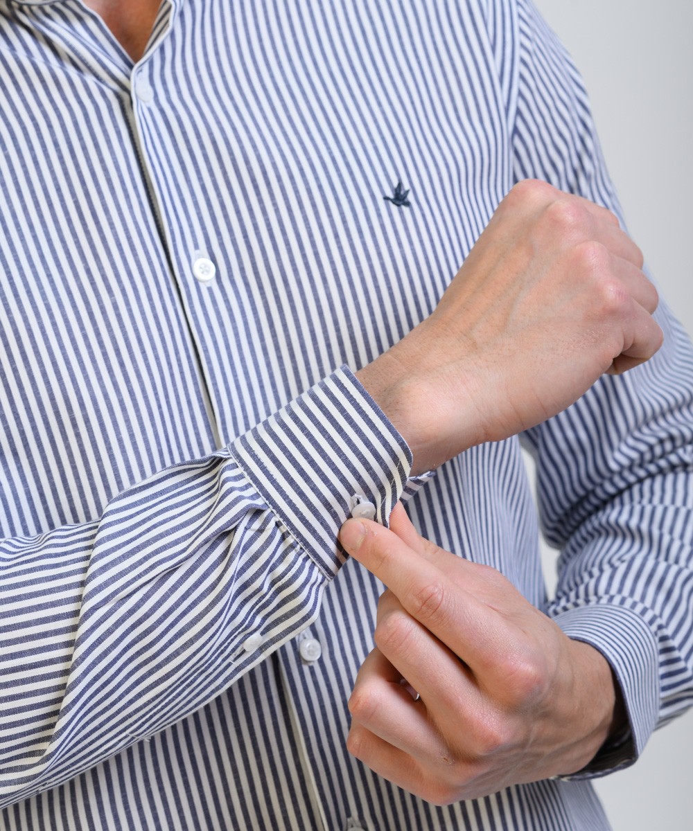 Camisa Milano Stripes Slim Fit