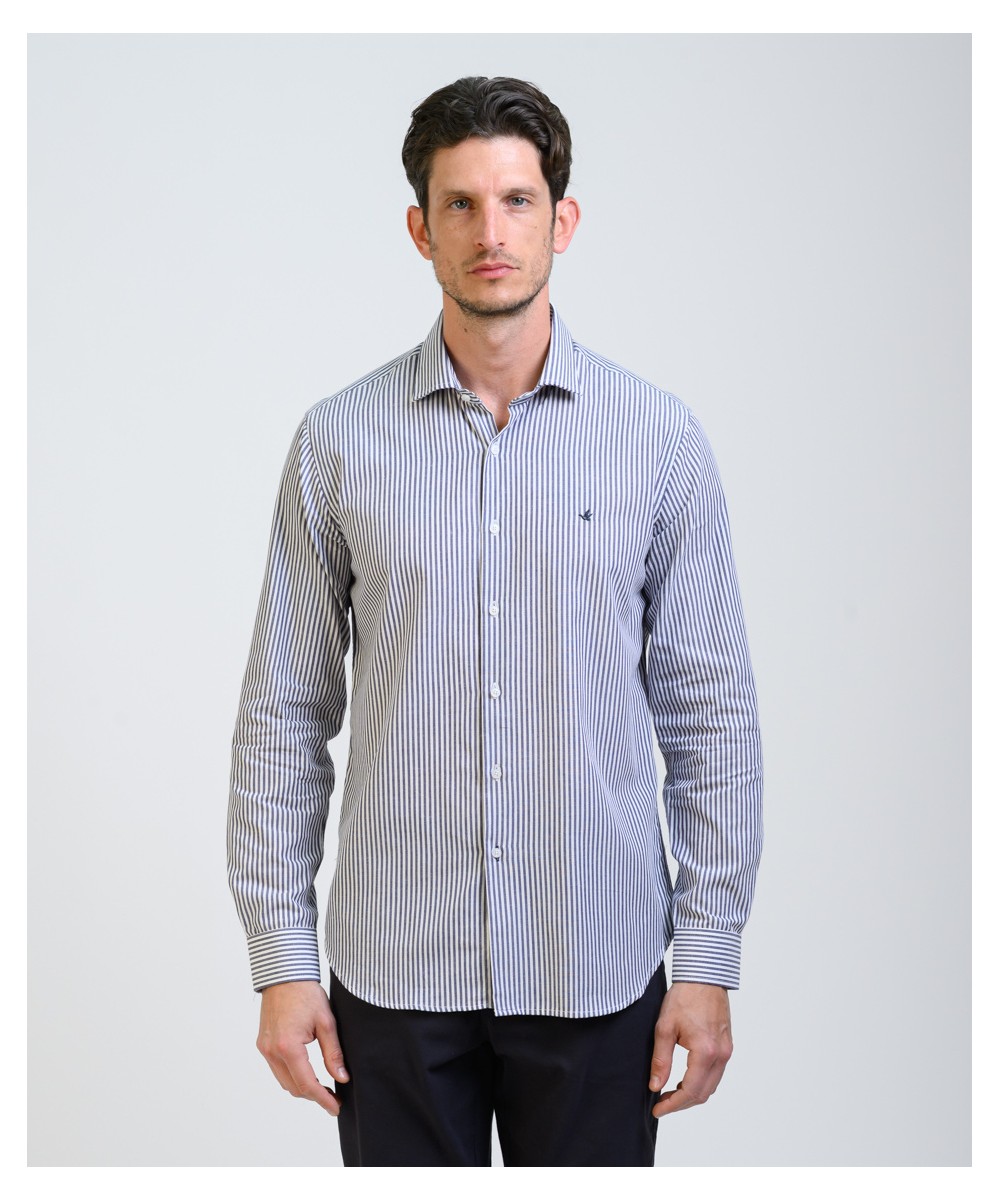Camisa Milano Stripes Slim Fit