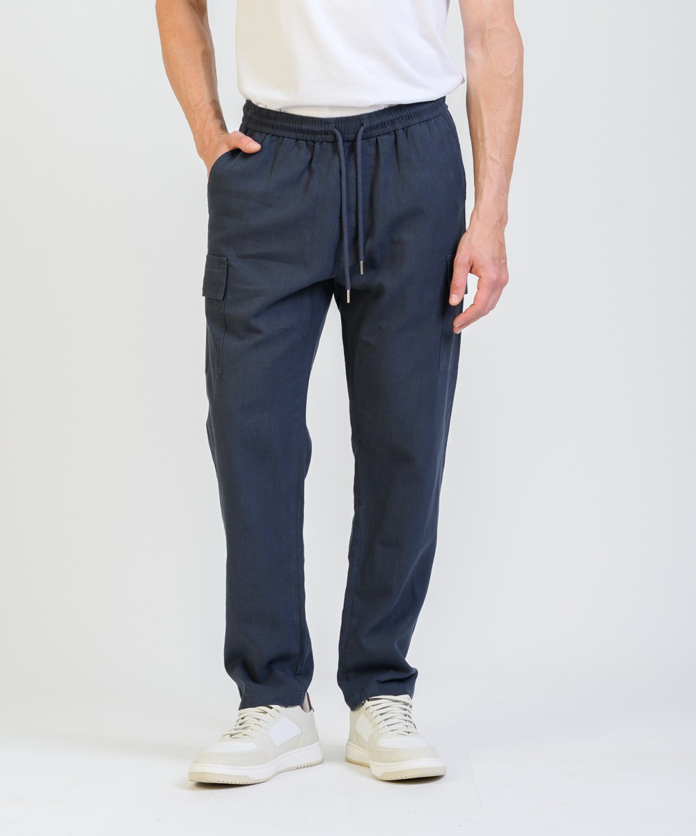 Pantalon Lino Reese Cargo