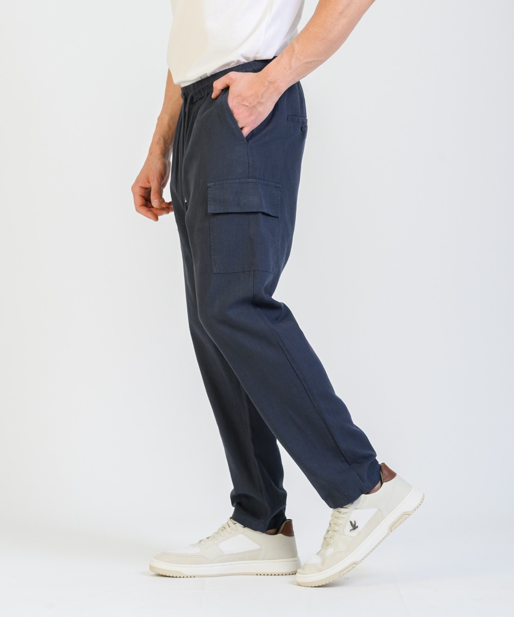 Pantalon Lino Reese Cargo