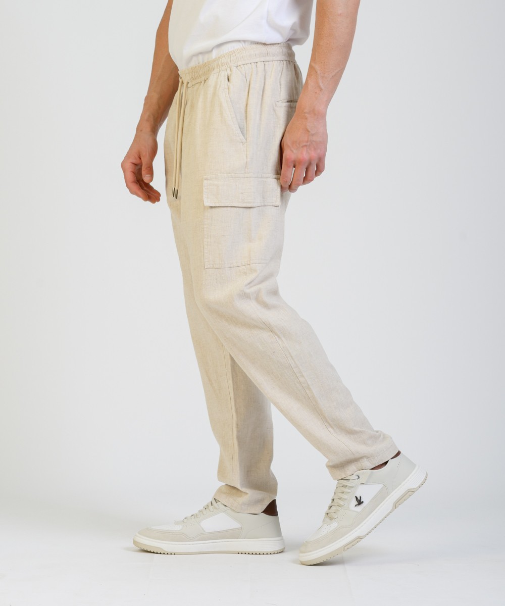 Pantalon Lino Reese Cargo