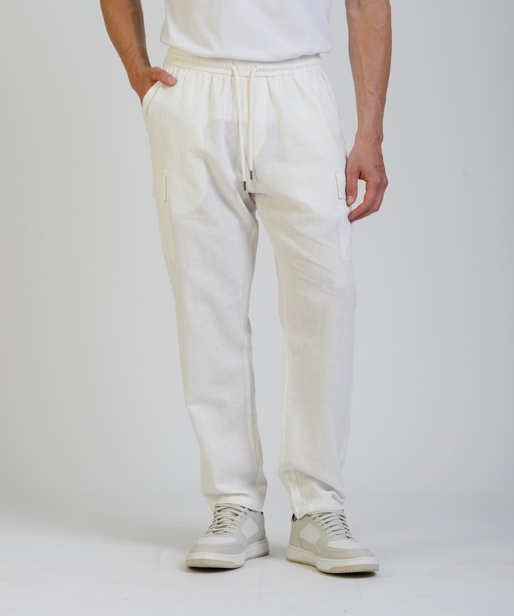 Pantalon Lino Reese Cargo