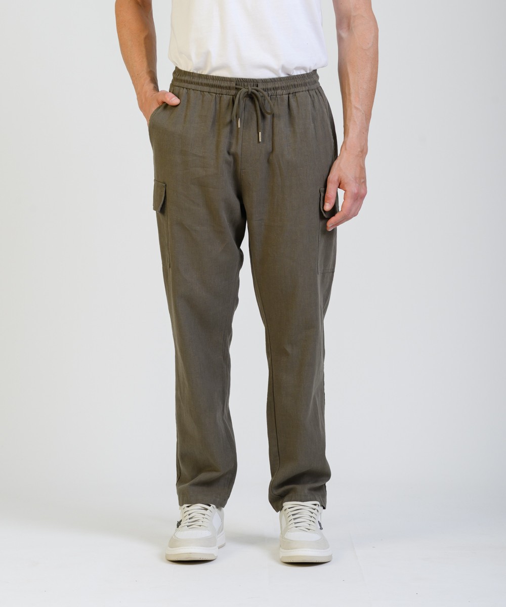Pantalon Lino Reese Cargo