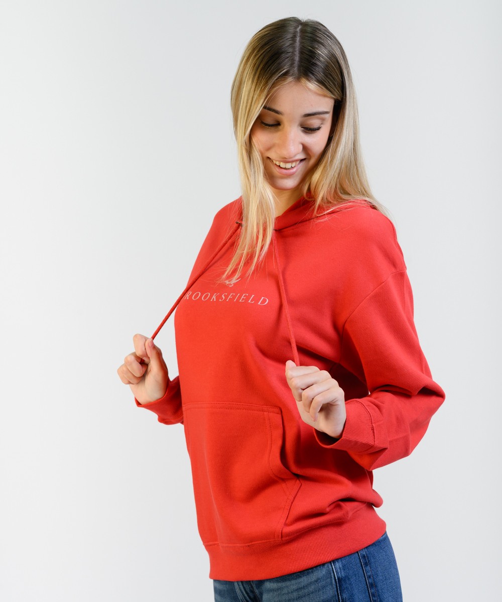 Buzo Hoodie Logo Print