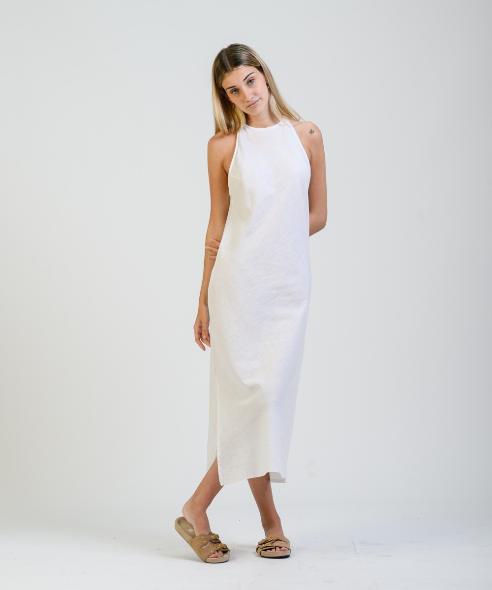 Vestido Lino Scarlett