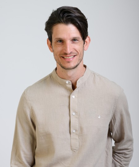 Camisa Mao Half Placket Lino 2