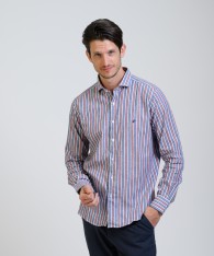 Camisa Milano Stripe Lino