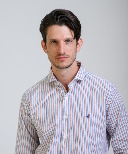 Camisa Milano Stripe Lino 2