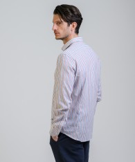 Camisa Milano Stripe Lino