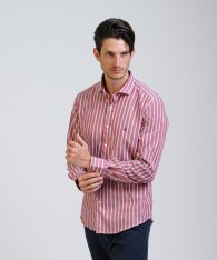 Camisa Milano Stripe Lino