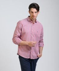 Camisa Milano Stripe Lino