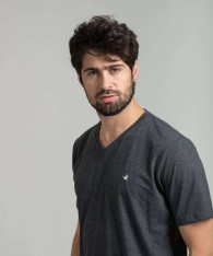 Remera Logo V Embroidery