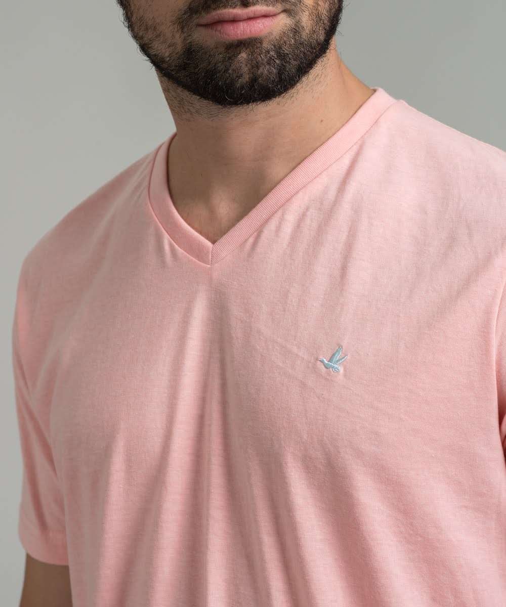 Remera Logo V Embroidery