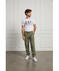 Pantalon Lino Herringbone