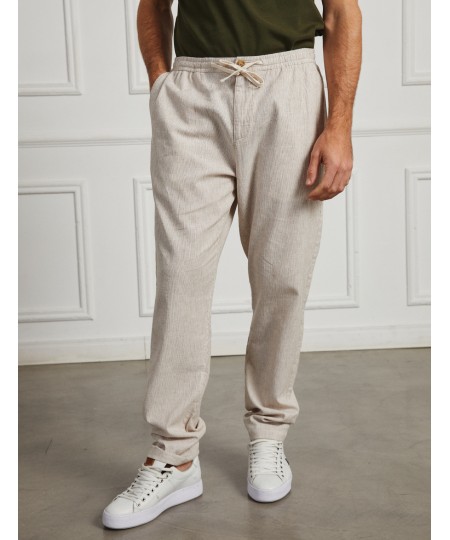 Pantalon Lino Stripes