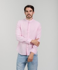 Camisa Mao Lino Striped