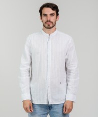 Camisa Mao Lino Striped