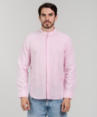 Camisa Mao Lino Striped