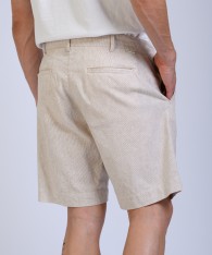 Bermuda Lino Stripe