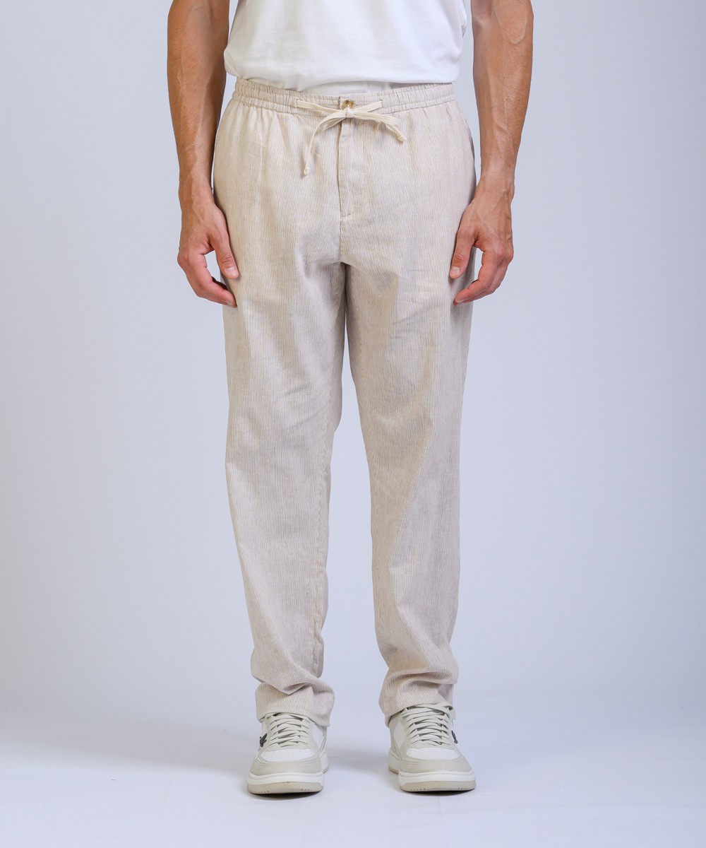 Pantalon Lino Stripes