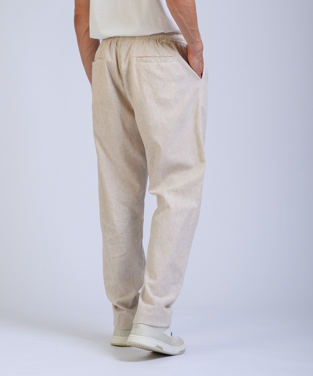 Pantalon Lino Stripes