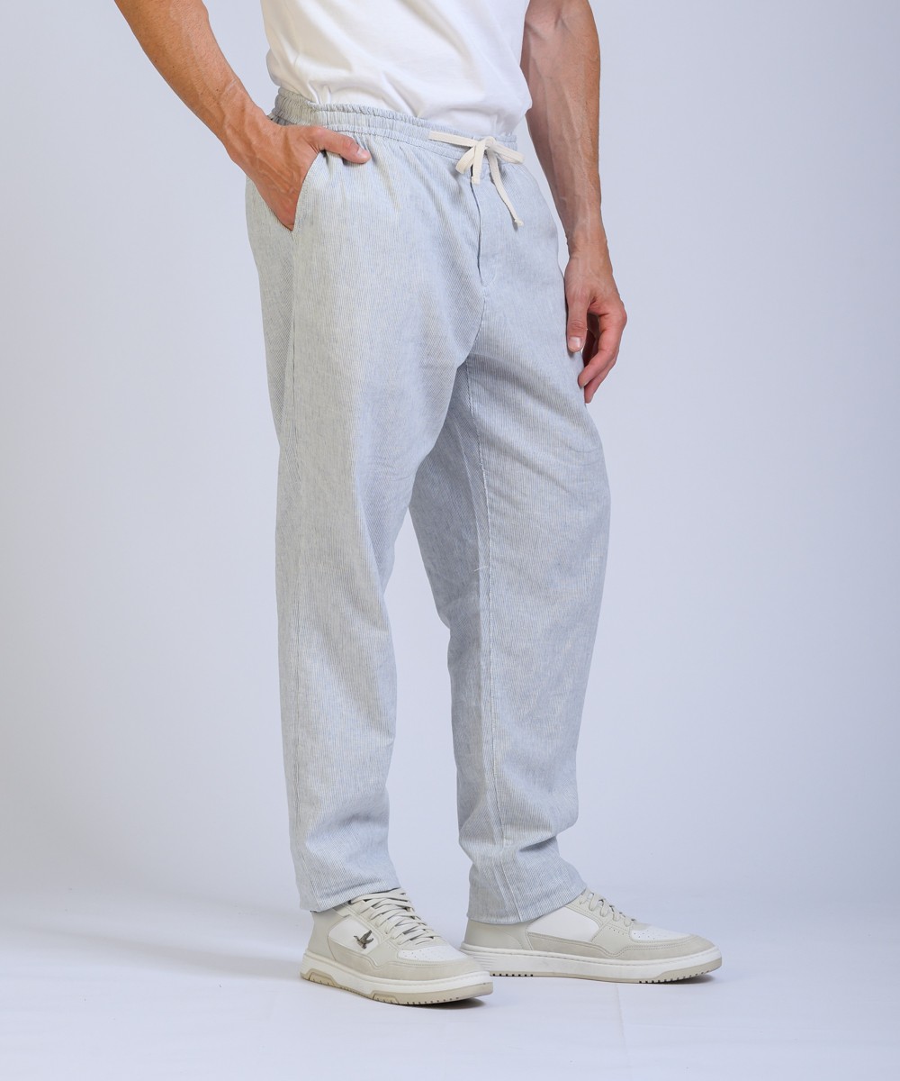 Pantalon Lino Stripes