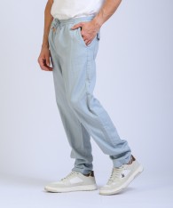 Pantalon Lino Herringbone