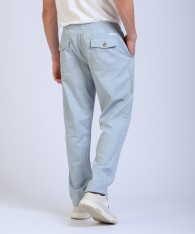 Pantalon Lino Herringbone