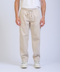 Pantalon Lino Herringbone