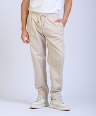 Pantalon Lino Herringbone