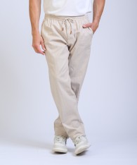 Pantalon Lino Herringbone