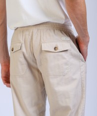 Pantalon Lino Herringbone