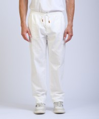Pantalon Lino Herringbone