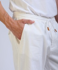 Pantalon Lino Herringbone